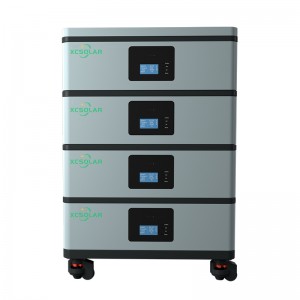 51.2V 100ah Low voltage Lithium Battery Stacked 10kwh Rechargeable Solar Battery Pack