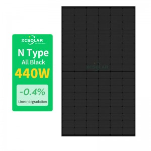 XC 555W-575W Solar Panel N-Type All Black Monocrystalline Module