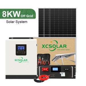 Автономные полные солнечные энергетические системы мощностью 8 кВт