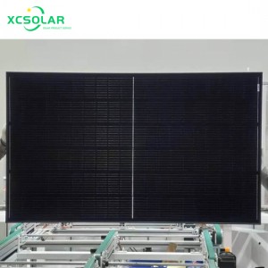 XC-To'liq qora fotovoltaik quyosh paneli 360W-420W