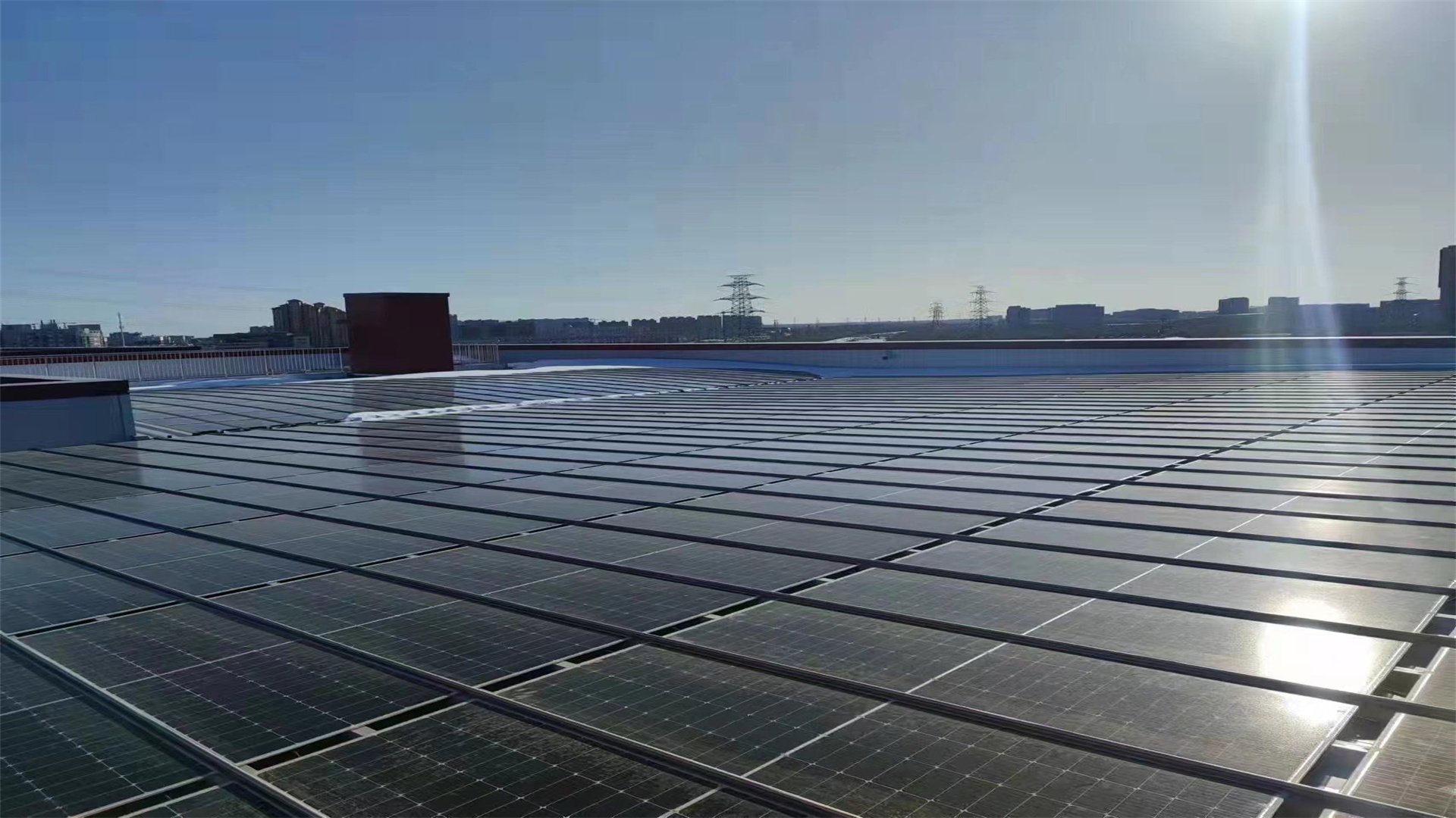 Center-0,35 MW Dezentrales Photovoltaik-Projekt für Industrie und Gewerbe