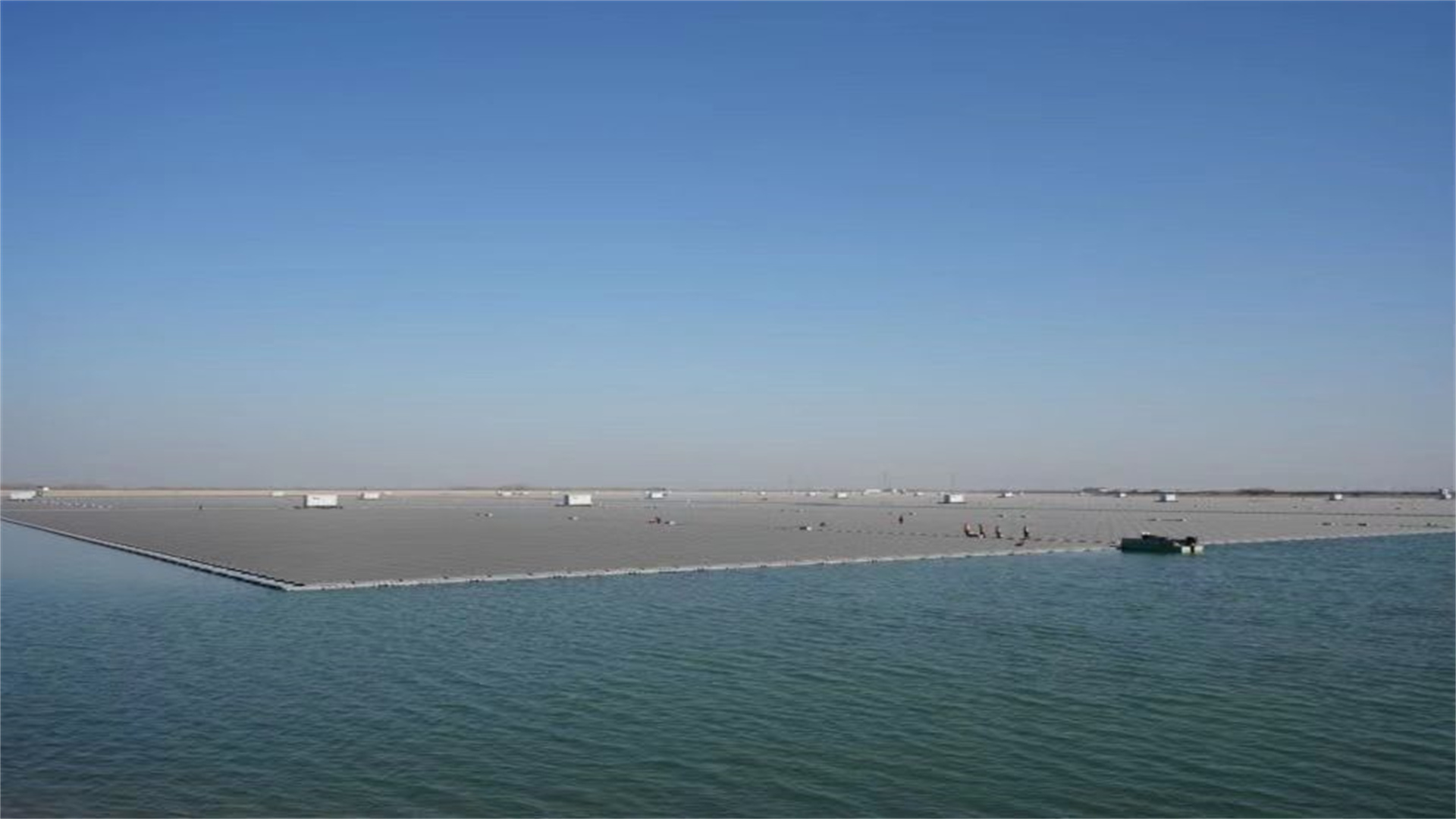 Liaocheng-202MW Reservoir สถานีไฟฟ้าโซลาร์เซลล์